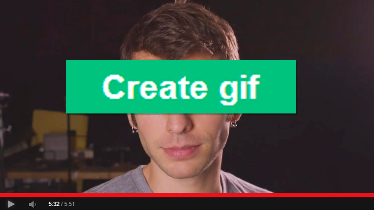 How to Make an Animated GIF from a YouTube Video