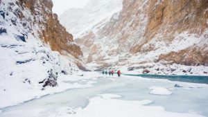 Chadar journey – an undertaking on frozen waterway