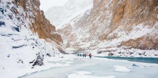 Chadar journey – an undertaking on frozen waterway